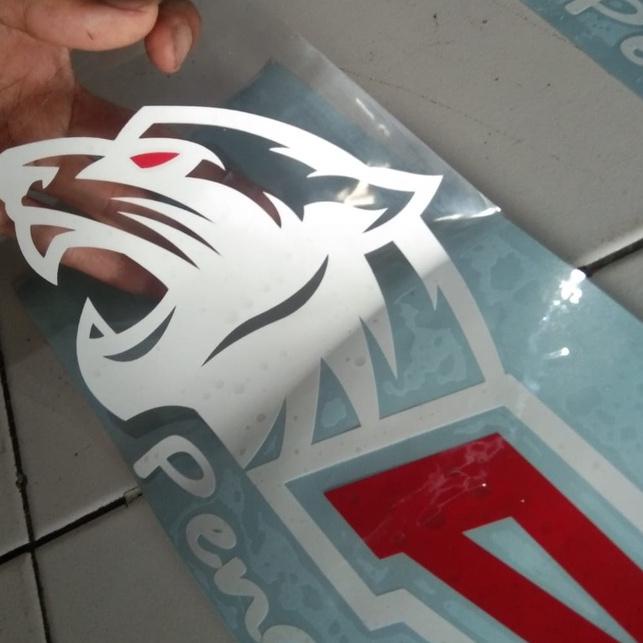 Oke Price.. sticker Panther indonesia untuk mobil kaca depan | Cutting Sticker 95cm