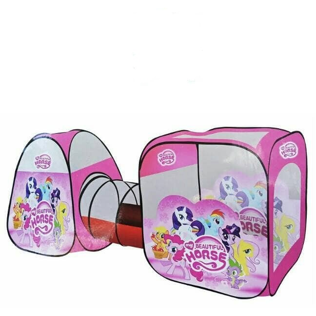 TENDA TEROWONGAN MY LITTLE PONY / MAINAN ANAK / TENDA TEROWONGAN / TUNNEL