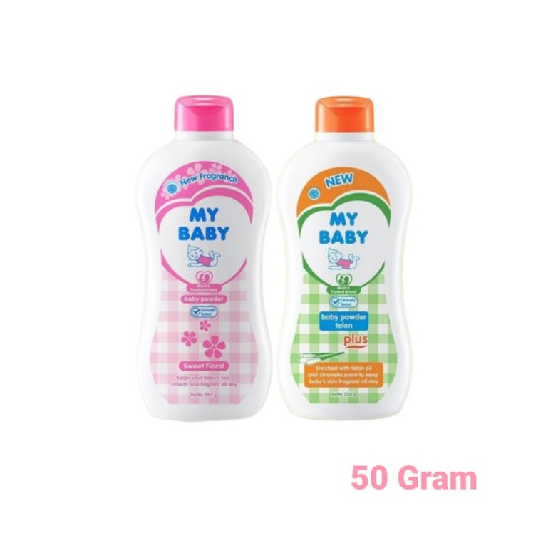 Bedak my baby plus telon 50 gram