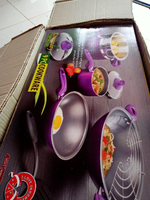 Supra Panci Set Supra Rosemary 9 Pcs