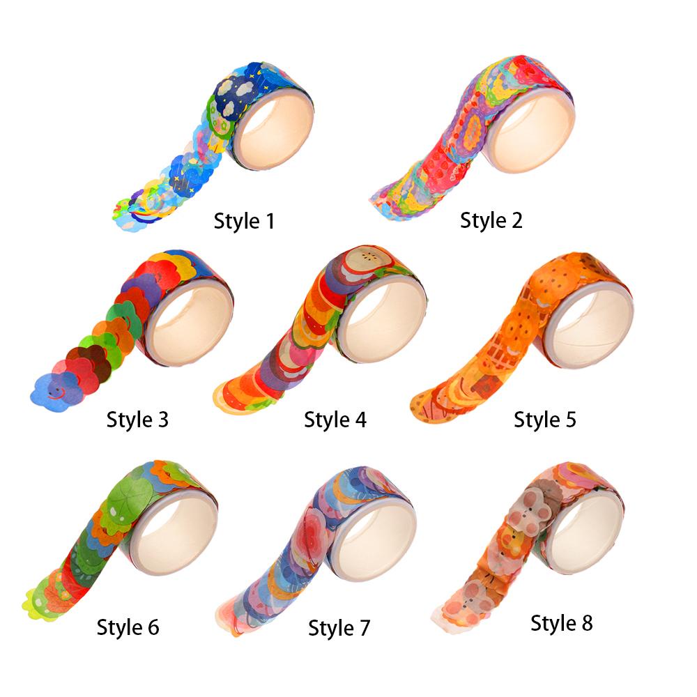 Top Washi Tape Tearable DIY Kawaii Stiker Scrapbooking Dekoratif