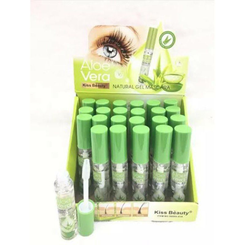 Maskara bening / serum bulu mata dan alis aloe vera