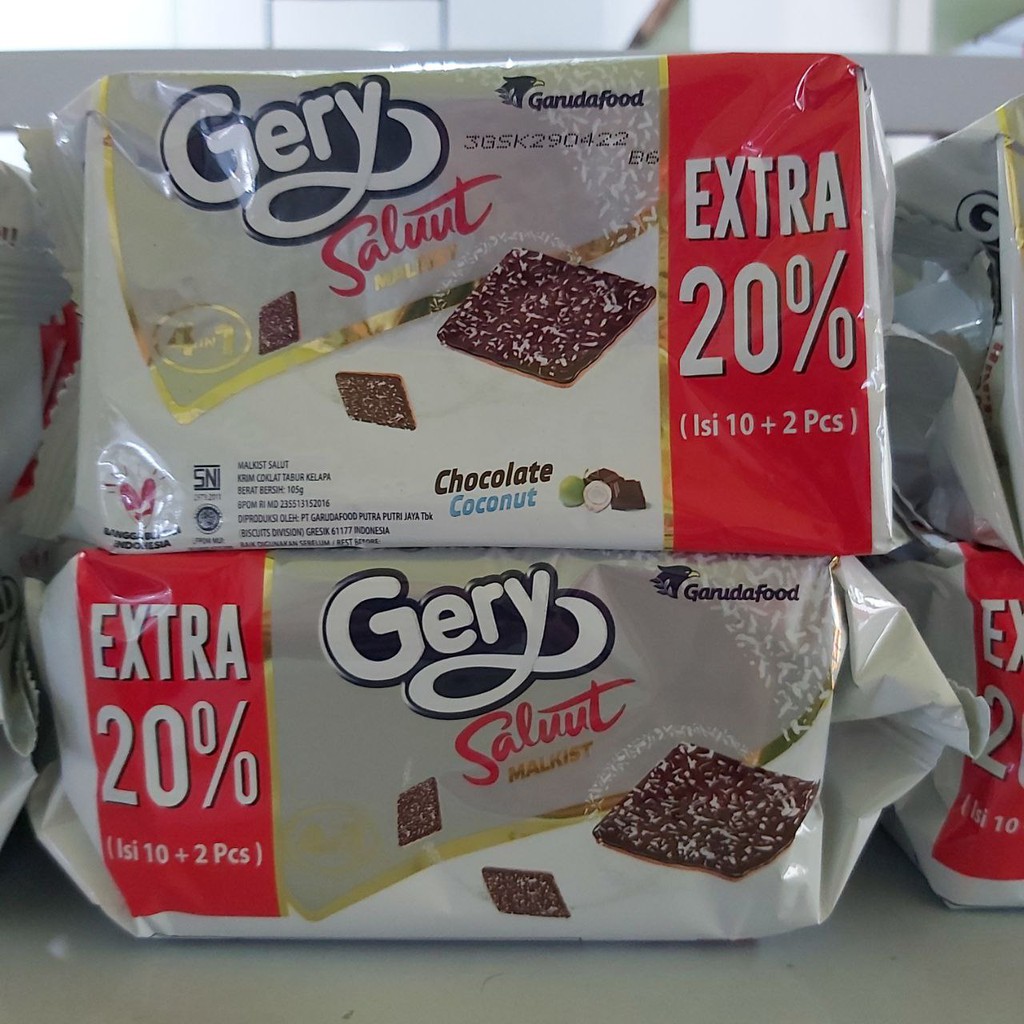 

GERY SALUUT MALKIST CHOCOLATE COCONUT COKLAT KELAPA 105 GR