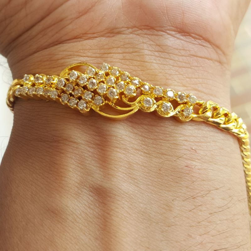 Gelang Wajik Mata Minyak Lapis Emas Gold