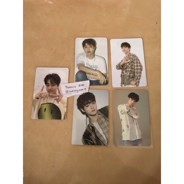 PC Haruto Junghwan Doyoung Treasure Photocard Selfie CH3 CH2 AR Ktown4u