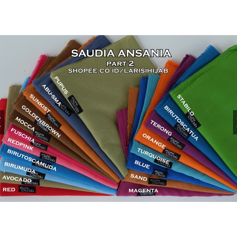 Jilbab Saudia Ansania Part 2 Hijab Rawis Segiempat Syari