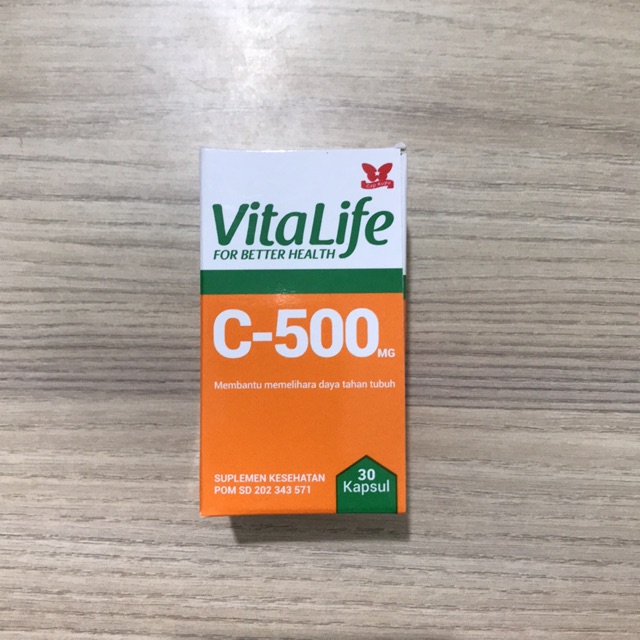 VitaLife C 500 - VitaLife Vitamin C 500