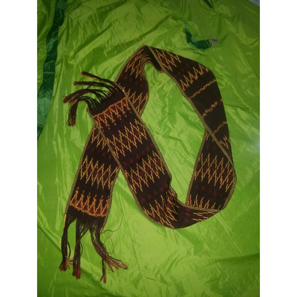 Syal Semba Kain Tenun Ikat Khas Asli Maumere Flores not Toraja Lombok Ulos Alor