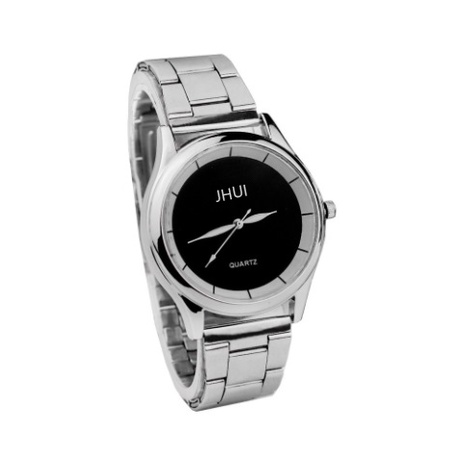 Jam Tangan Jhui Casual Pria Bisnis Stainless Steel Analog Fashion Quartz Import