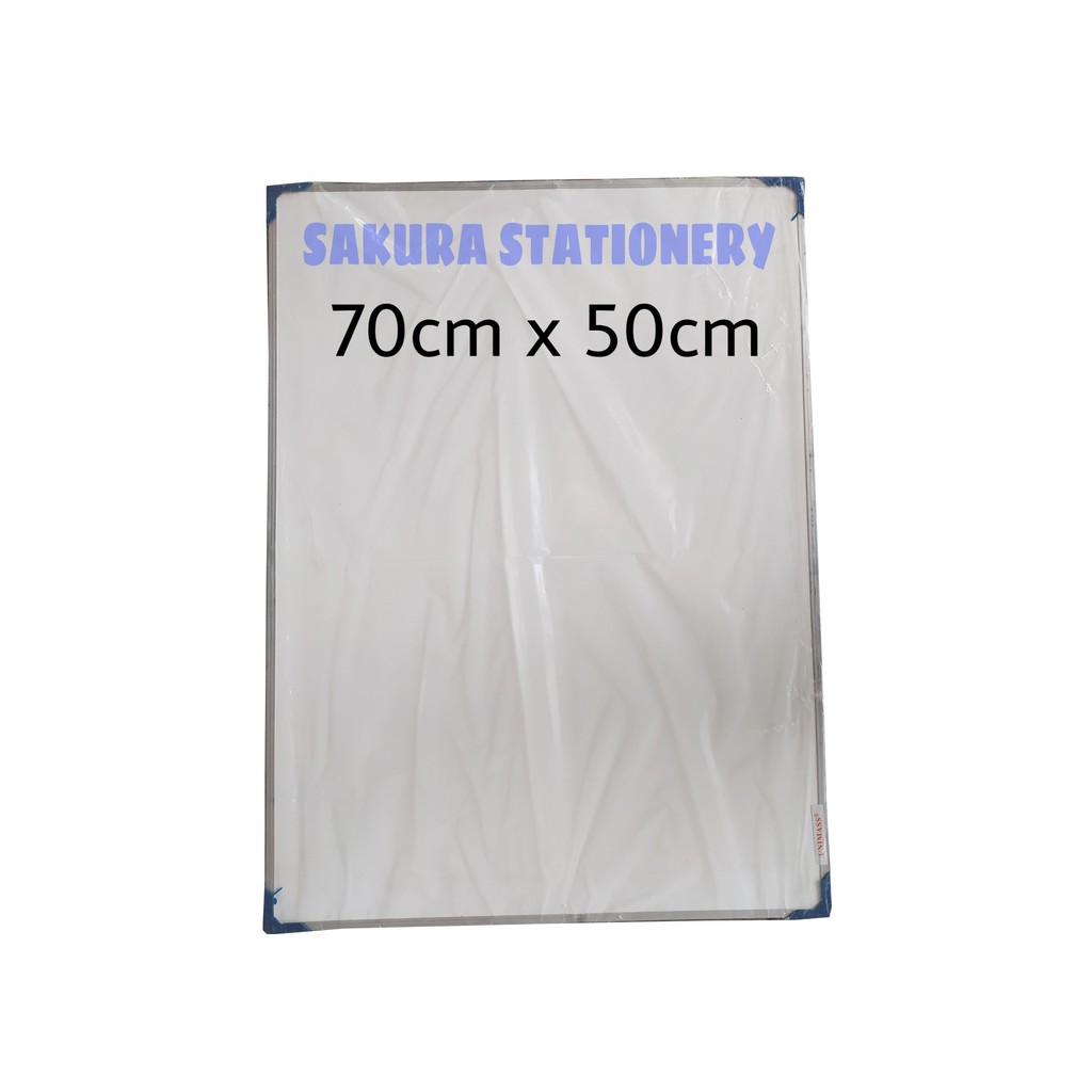 

Papan Tulis Whiteboard Unimas Non Magnet 70cm x 50cm