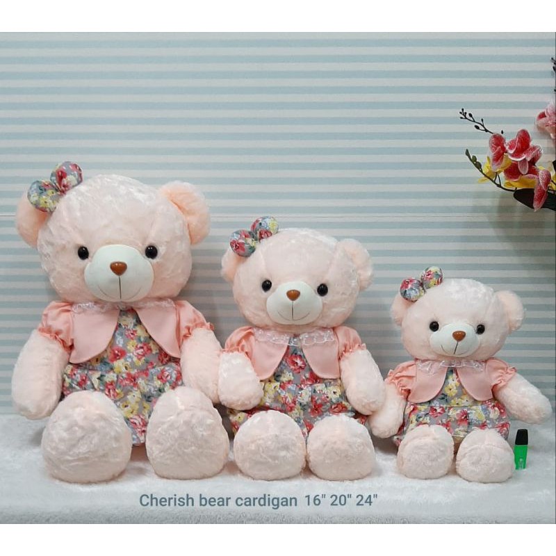 Boneka cherish bear 16"inch