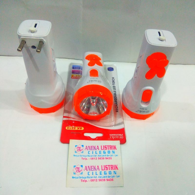 Senter Kecil cas aoki terang