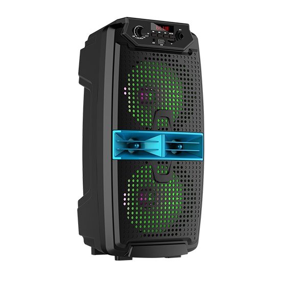 speaker bluetooth wireless speaker mic karoke jbk 6525 super bass led speaker musik promo