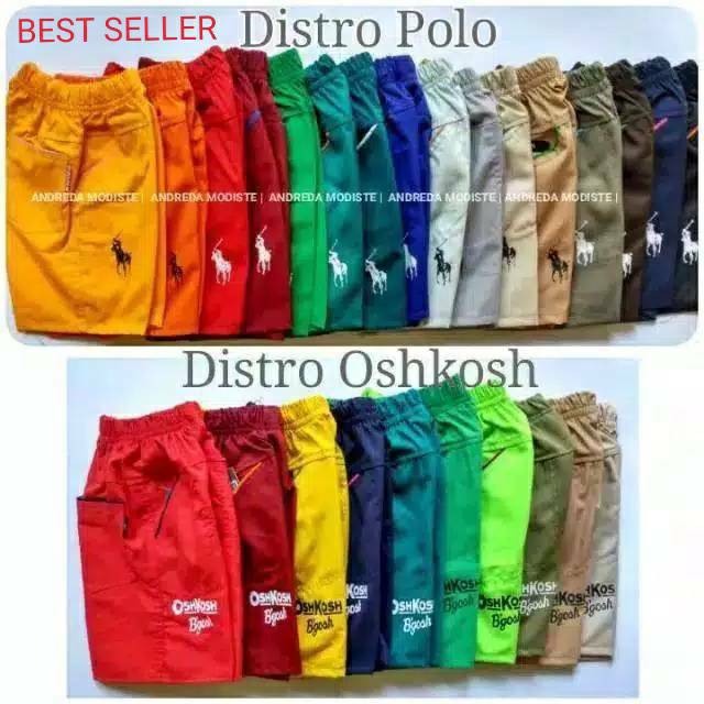  Celana  pendek  anak harian Polo  Oskosh distro  size 1 10 