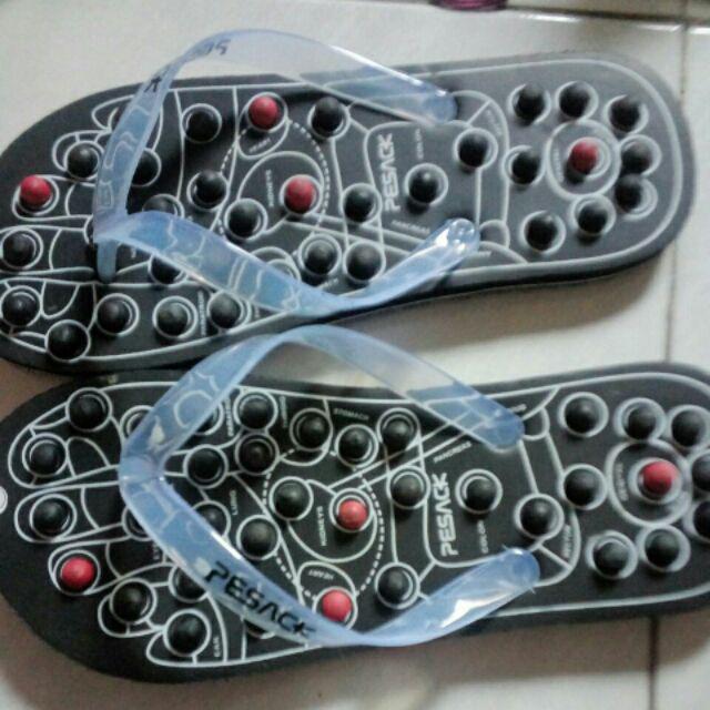  Sandal  Refleksi  Sendal kesehatan Rematik Kemasan Pouch 