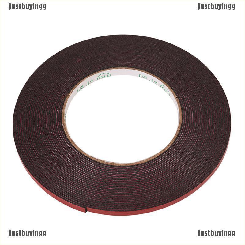 JB✪ 10M Strong Permanent Double-Sided Adhesive Glue Tape Super Sticky With Red Liner