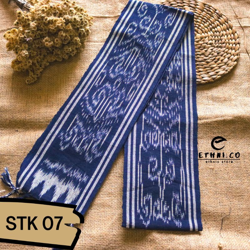 Syal Tenun Kasar Selendang Motif Etnik-STK 07