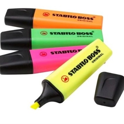 

stabilo Boss Original / Highliter Boss Penanda (harga untuk 1 PCS) Harga Termurah