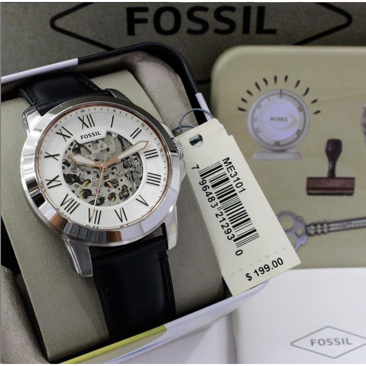 Jam Tangan Pria F*ossil Grant Automatic ME 3100, ME 3111, ME 3101 [ORIGINAL]