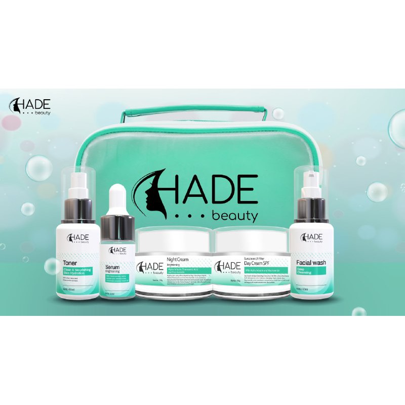 Hade Beauty Skincare Paket Brightening Hade Beauty Glowing Hade Beauty BPOM Hade Beauty Glowing