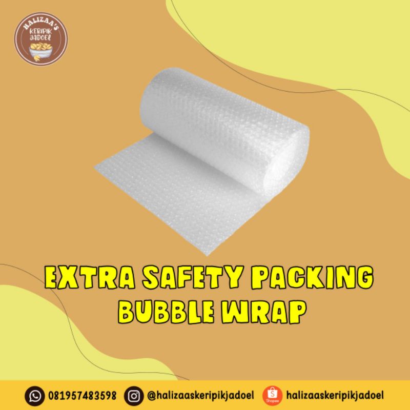 

Tambahan Bubble Wrap