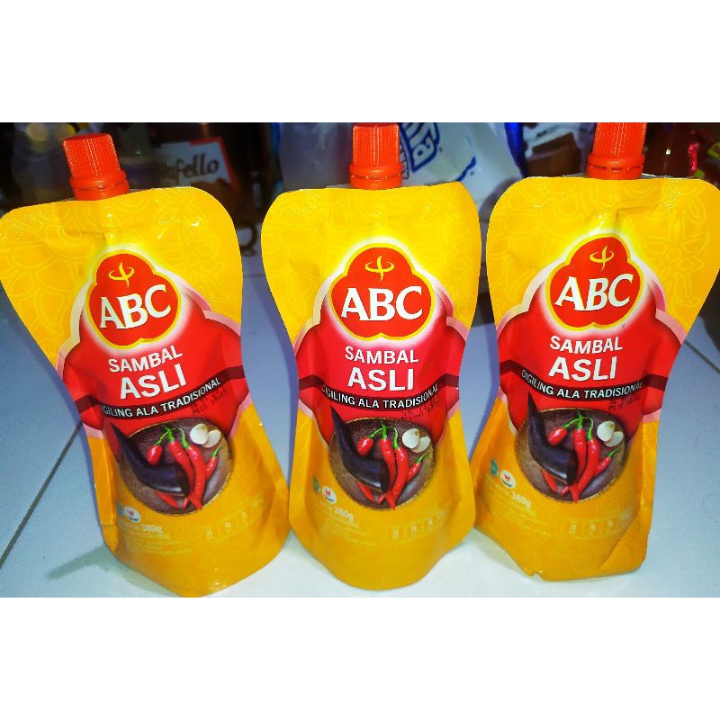 ABC Saus Sambal Asli Pouch 380 g