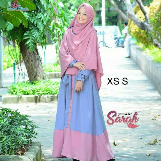 GAMIS SARAH SET GERAI CINTA