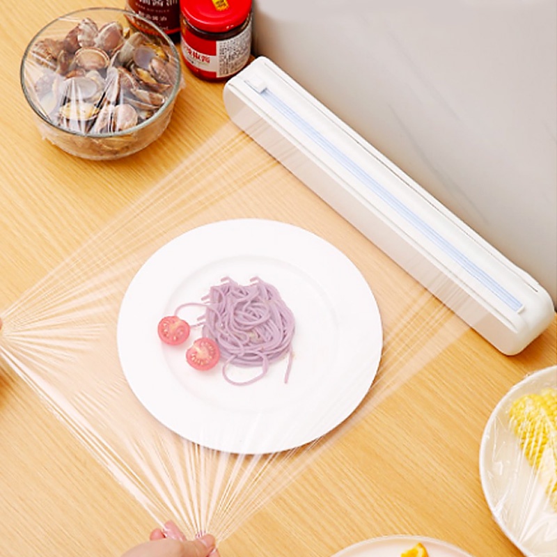 Cling Wrap Dispenser Alat Pemotong Food Plastic - Wrapping Plastik Wrap