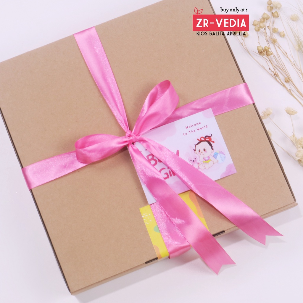 [ADORABLE] Hampers Baby Girl 0-30 Bulan / Kado Lahiran Bayi Perempuan Bulan Hadiah New Born Gift Dress