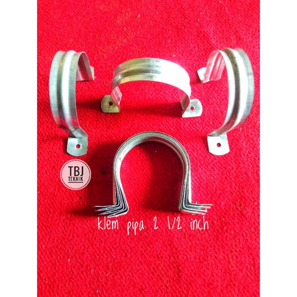klem pipa paralon 2 1/2 inch