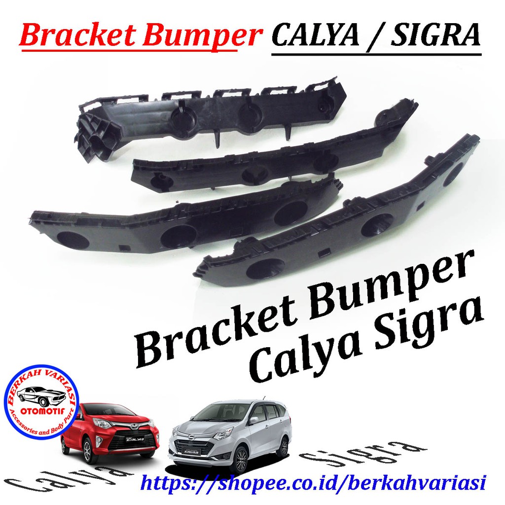 Bracket Bumper Toyota Calya Daihatsu Sigra