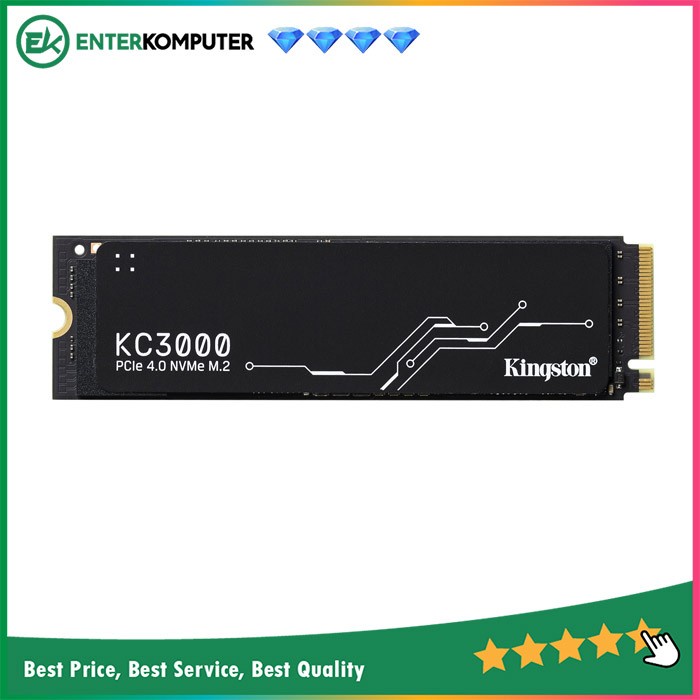 Kingston KC3000 SKC3000D/2048G PCIe 4.0 NVMe M.2 2048GB / SSD 2048GB