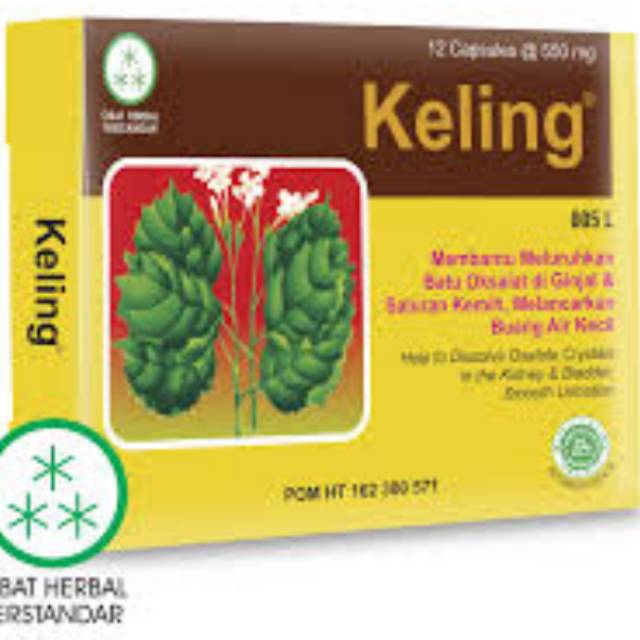 DIURETIK KELING 12KAPSUL BOROBUDUR