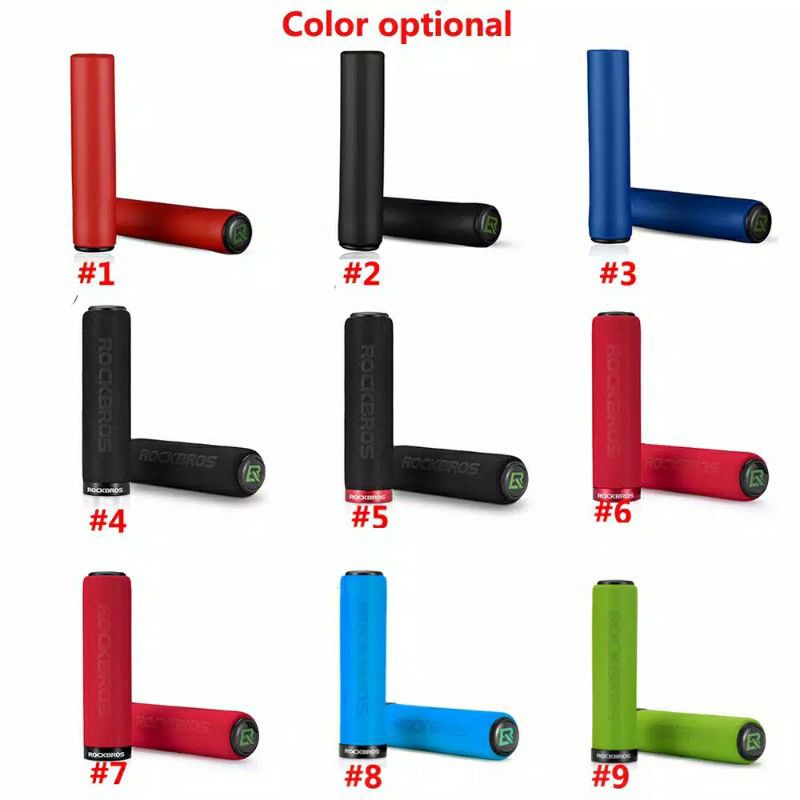 ROCKBROS BT1001 handgrip handle grips Stang sepeda MTB Seli bahan sponge