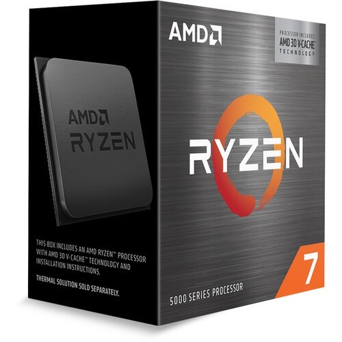 AMD Ryzen 7 5800X3D 3.4Ghz Up To 4.5Ghz Cache 96MB 105W AM4 [Box] - 8 Core - 100-100000651WOF