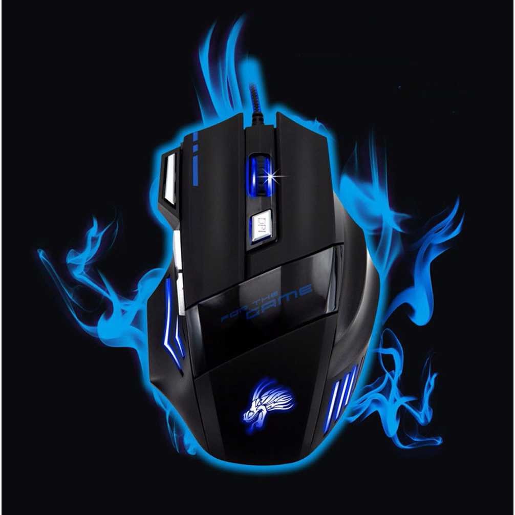 Gaming Mouse Wired LED Murah Mos Game Aksesoris Komputer Keren Mous Laptop Terbaru