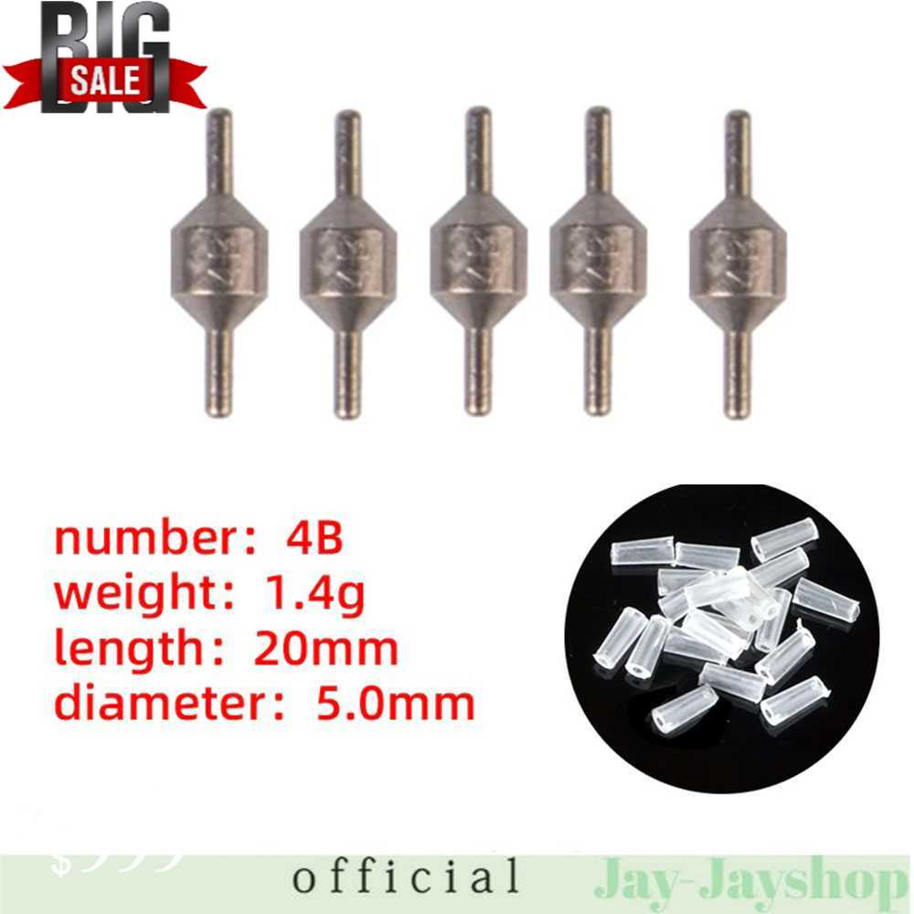 YIDENGNUO Pemberat Tali Pancing Sinker Raft Fishing Beads 4B 5PCS YI4B