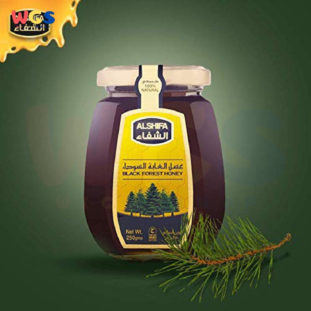Alshifa Natural Pure Premium Black Forest Honey Strong &amp; Rich 500g