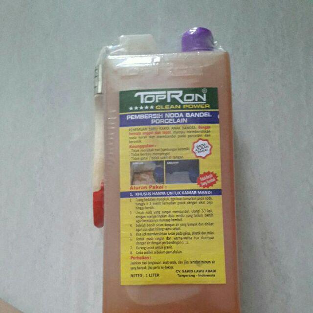 Ecer Topron Murah | Kemasan Baru | Pembersih Keramik Dan Kloset Kamar Mandi