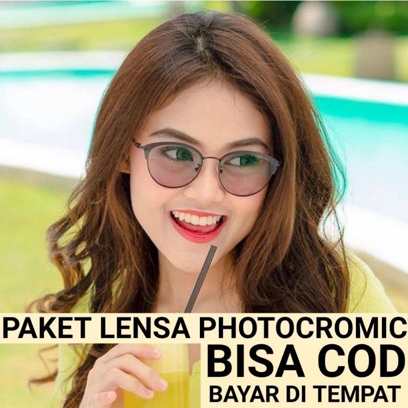 Kacamata 1307 gratis lensa photocromik&cyl