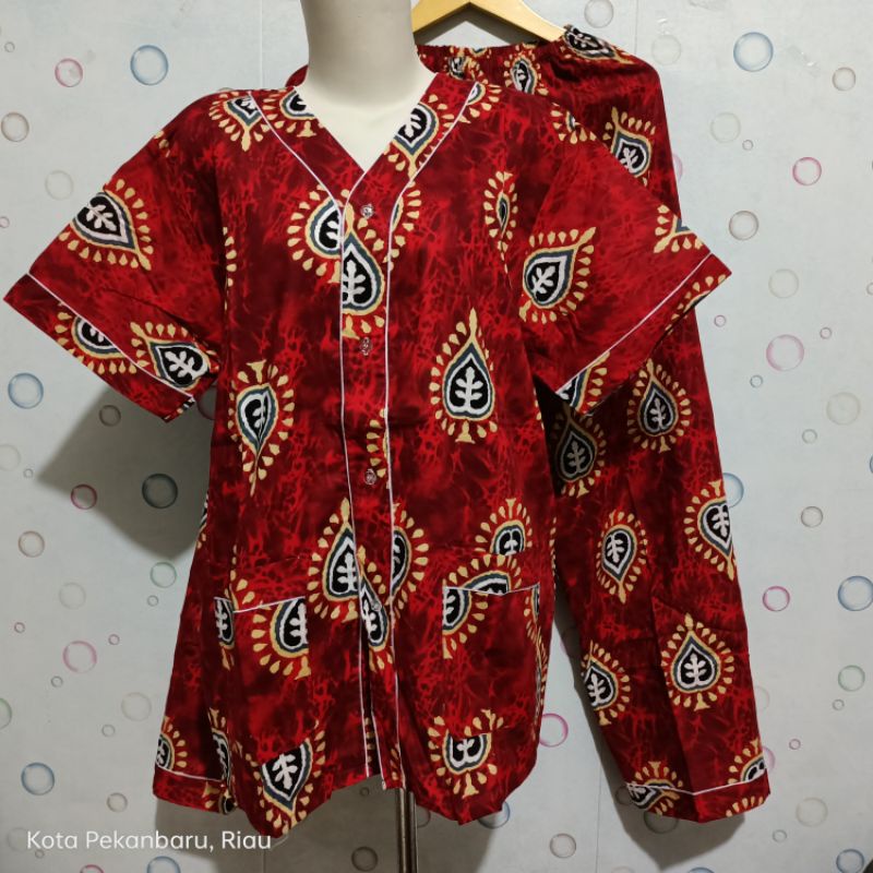 Grosir Piyama Batik Bagan Size XL