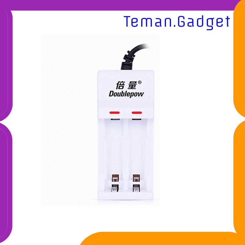 TG-IE217 DOUBLEPOW CHARGER BATERAI 2 SLOTS FOR AA/AAA - DP-U21