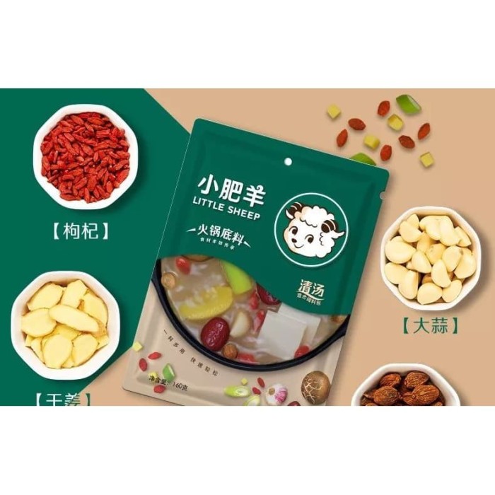 

Ready- Bumbu Shabu Shabu Kaldu Asli Broth Little Sheep Xiaofeiyang Non Halal
