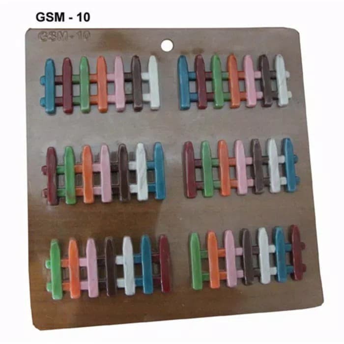 Cetakan coklat puding karakter pagar halaman mika plastik