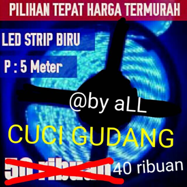 LAMPU LED STRIP DC 12 VOLT