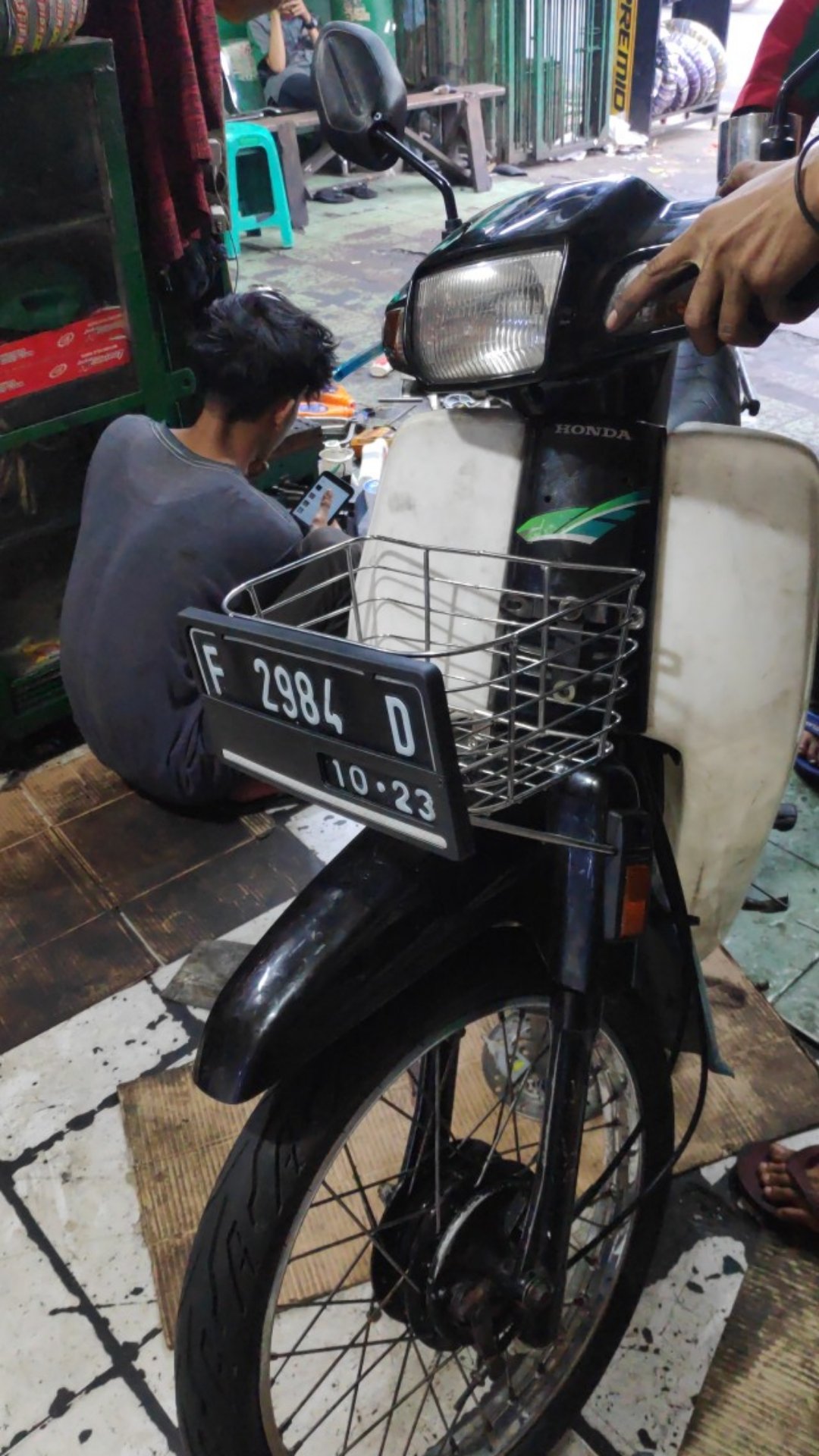 Rak Keranjang Depan C70 Star Prima Astrea 800 Grand