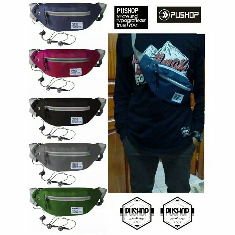 Tas pinggang  wanita/pria mini
