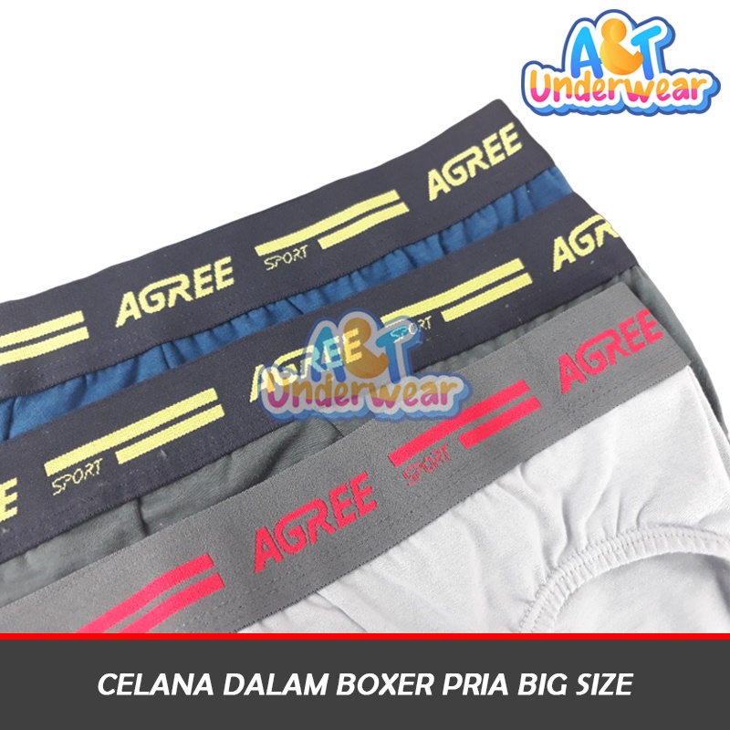 AT26-Big size Celana dalam pria size XXXXL XXXL-celana dalam boxer