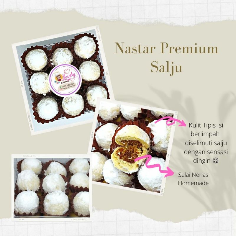 

Lovely Nastar Salju Premium 350