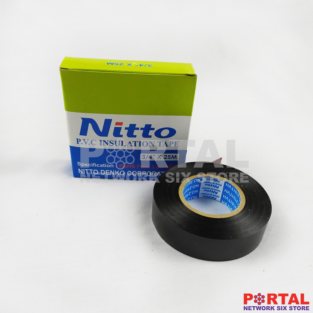 

Isolasi Kabel Nitto 3/4 x 25 M